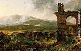 A View near Tivoli Morning by Thomas Cole